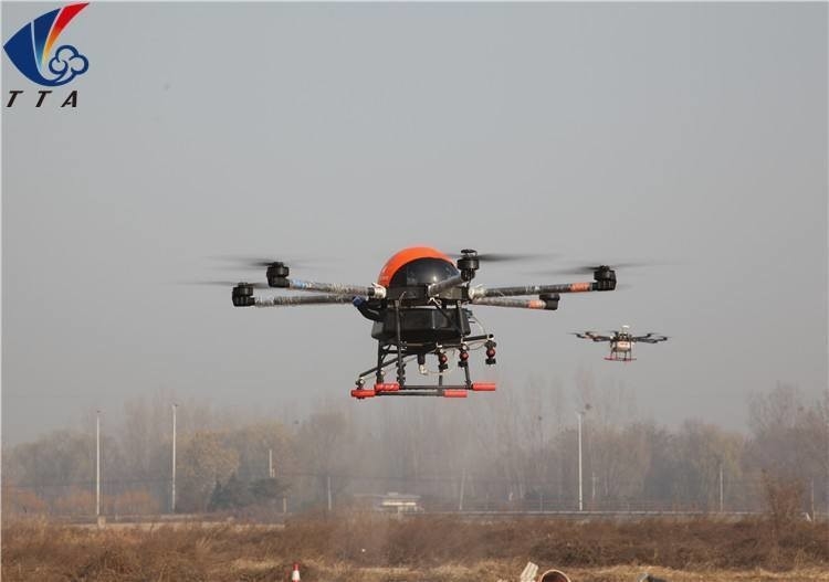 Tta M6e 6 Axis Drones/Uav Шестиосный сельскохозяйственный опрыскиватель Uav для послепродажного обслуживания