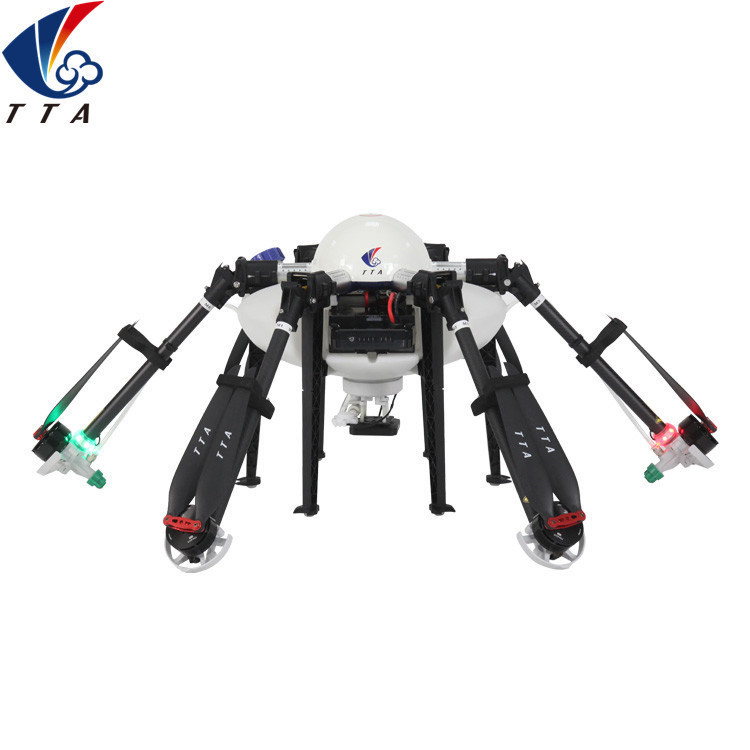 Контроль RC M4E-1 Умный сельскохозяйственный пестицид для сельскохозяйственных культур UAV Дрон распыление UAV распылитель культур
