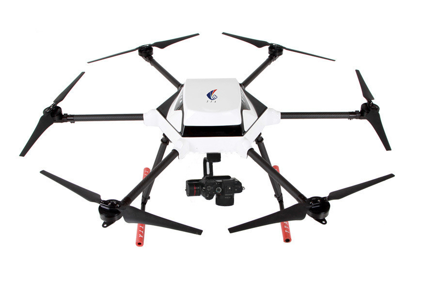 Самоклейкая маркировка M6FA Сельское хозяйство Беспилотный опрыскиватель Uav для фумигации и ухода за культурами